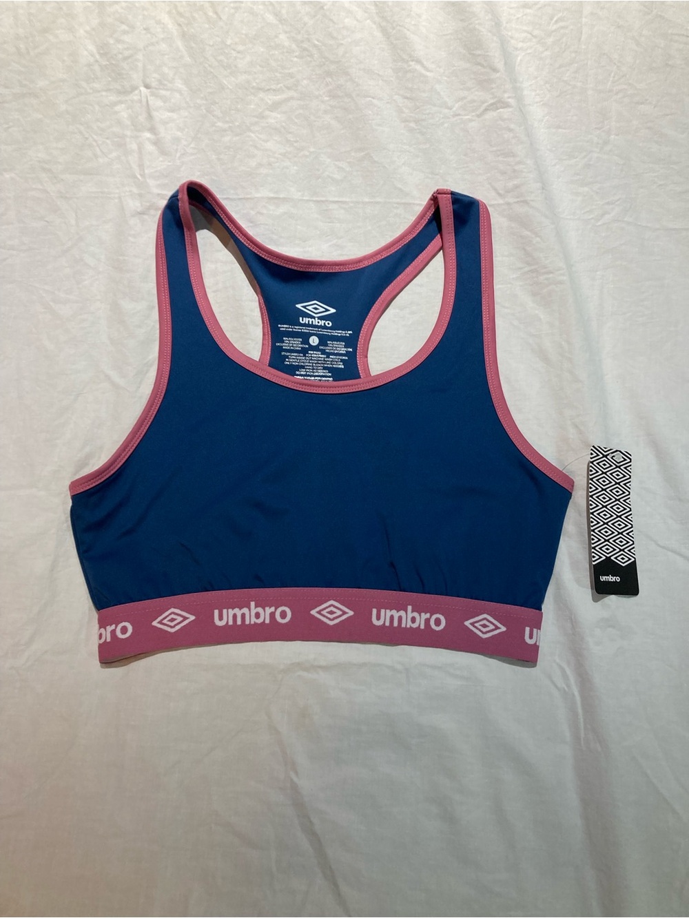Umbro Sports Bra, Women’s size large, NWT!